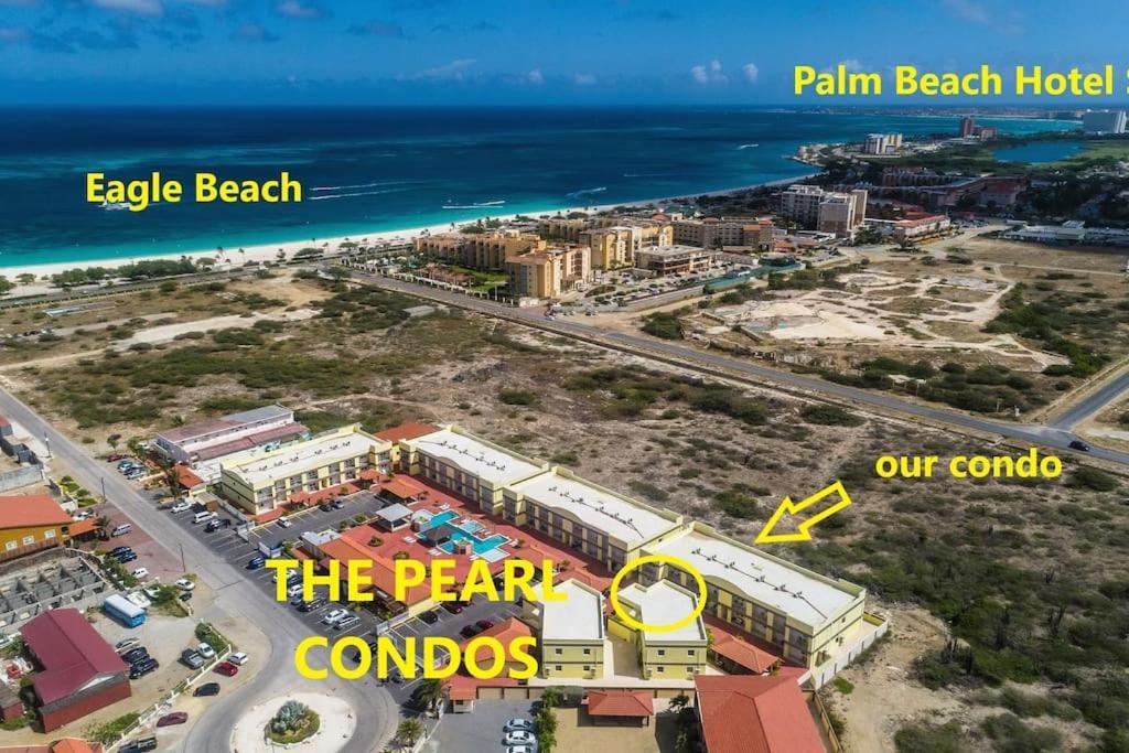 Aruba Condo The Pearl - At Eagle Beach - Minute Walk! Palm Beach Bagian luar foto